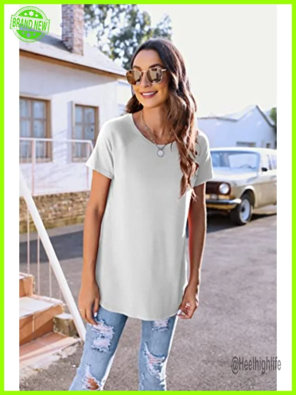 N/A casual batwing